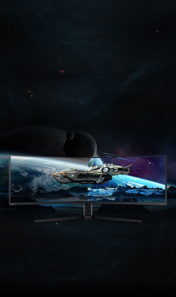 720x1212 Samsung Odyssey Monitor