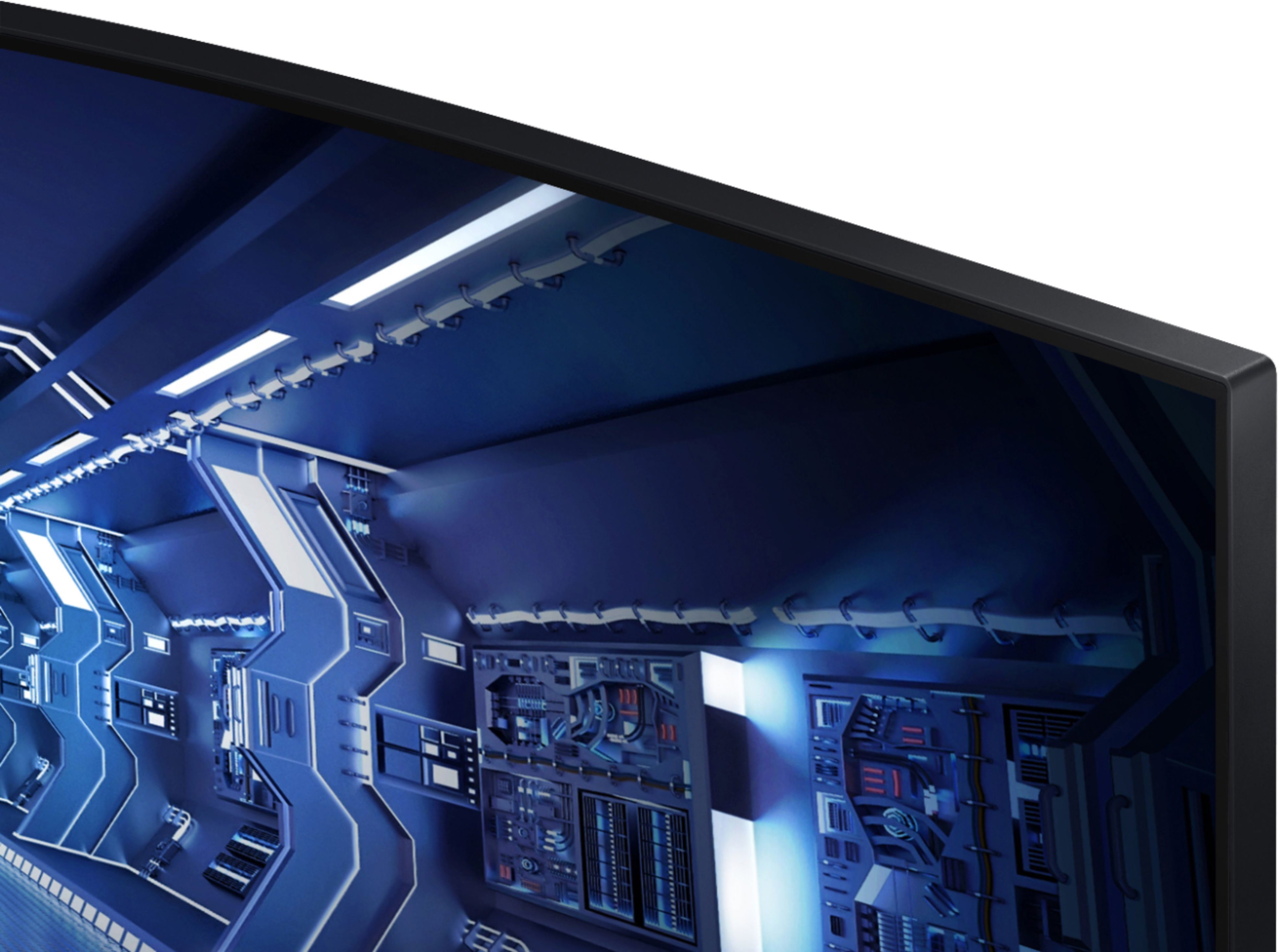 3936x2933 Samsung 34” Odyssey G5 1000R Curved 1ms 165Hz QHD FreeSync Prem Gaming Monitor Black LC34G55TWWNXZA