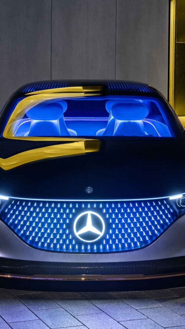 736x1308 Mercedes Benz Vision EQS, Electric Cars, Front Wallpaper. Electric Cars, Mercedes Benz World, Mercedes Benz