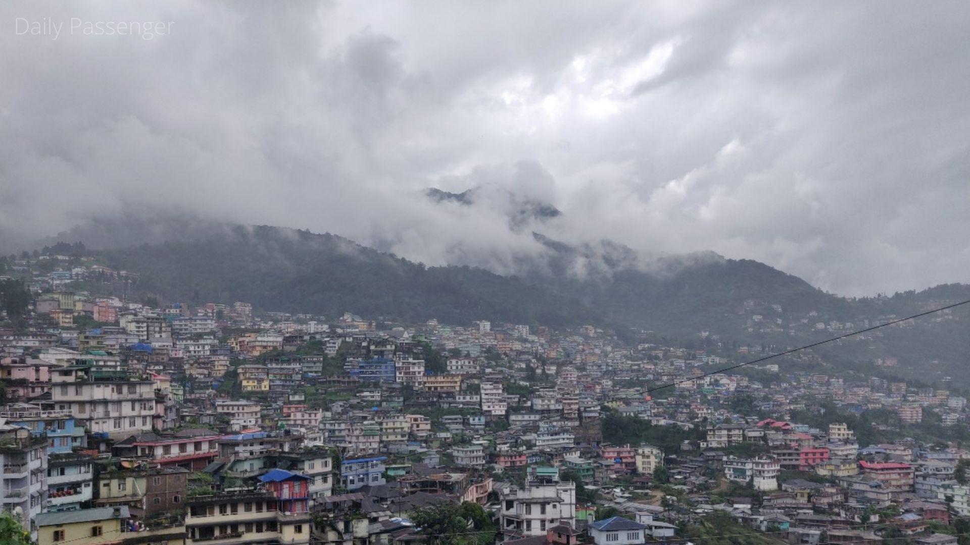 1920x1080 Kohima Town After Rain [Nagaland, India]