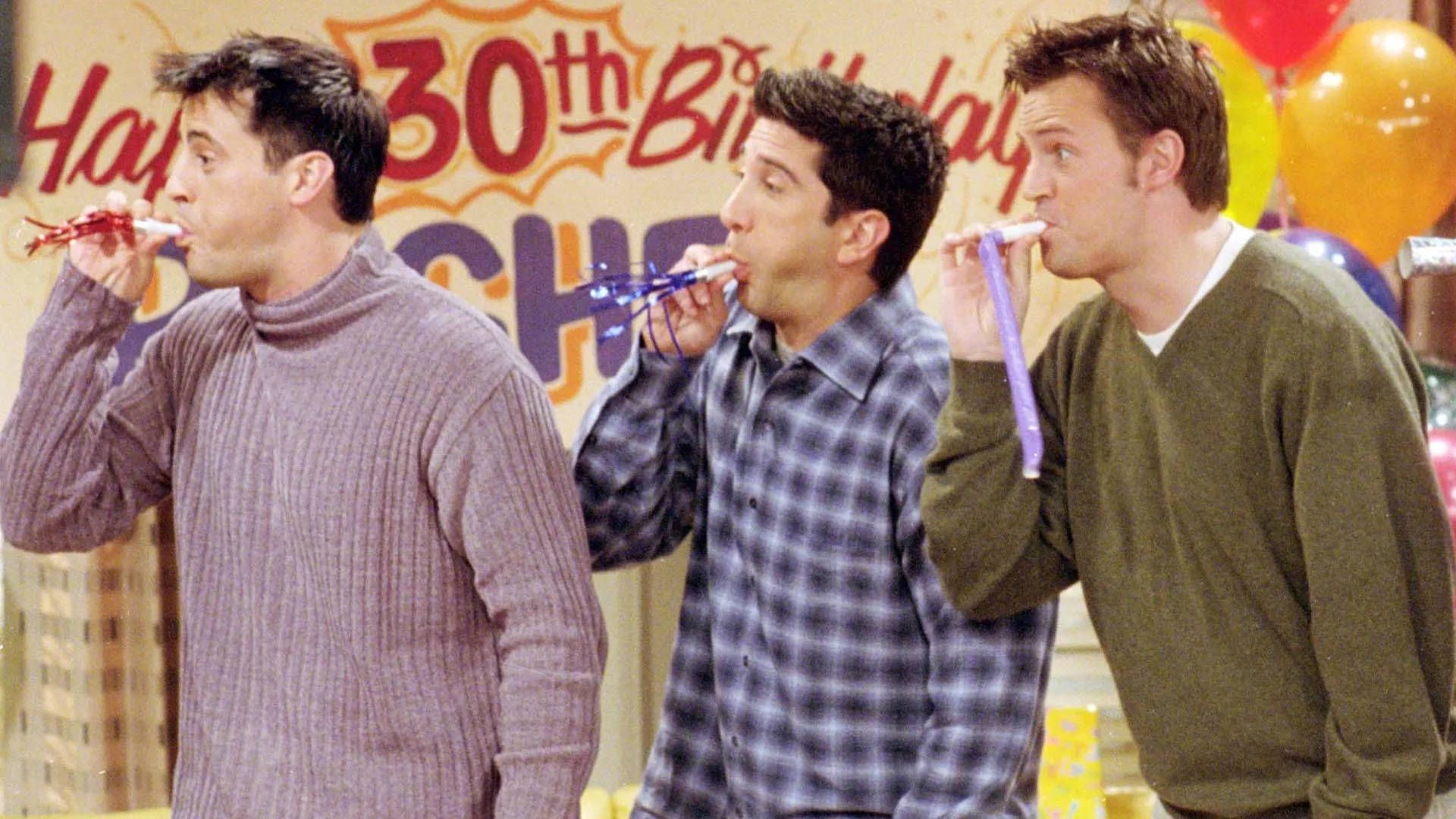 1920x1080 Download Joey, Ross, And Chandler Friends TV Show Wallpaper