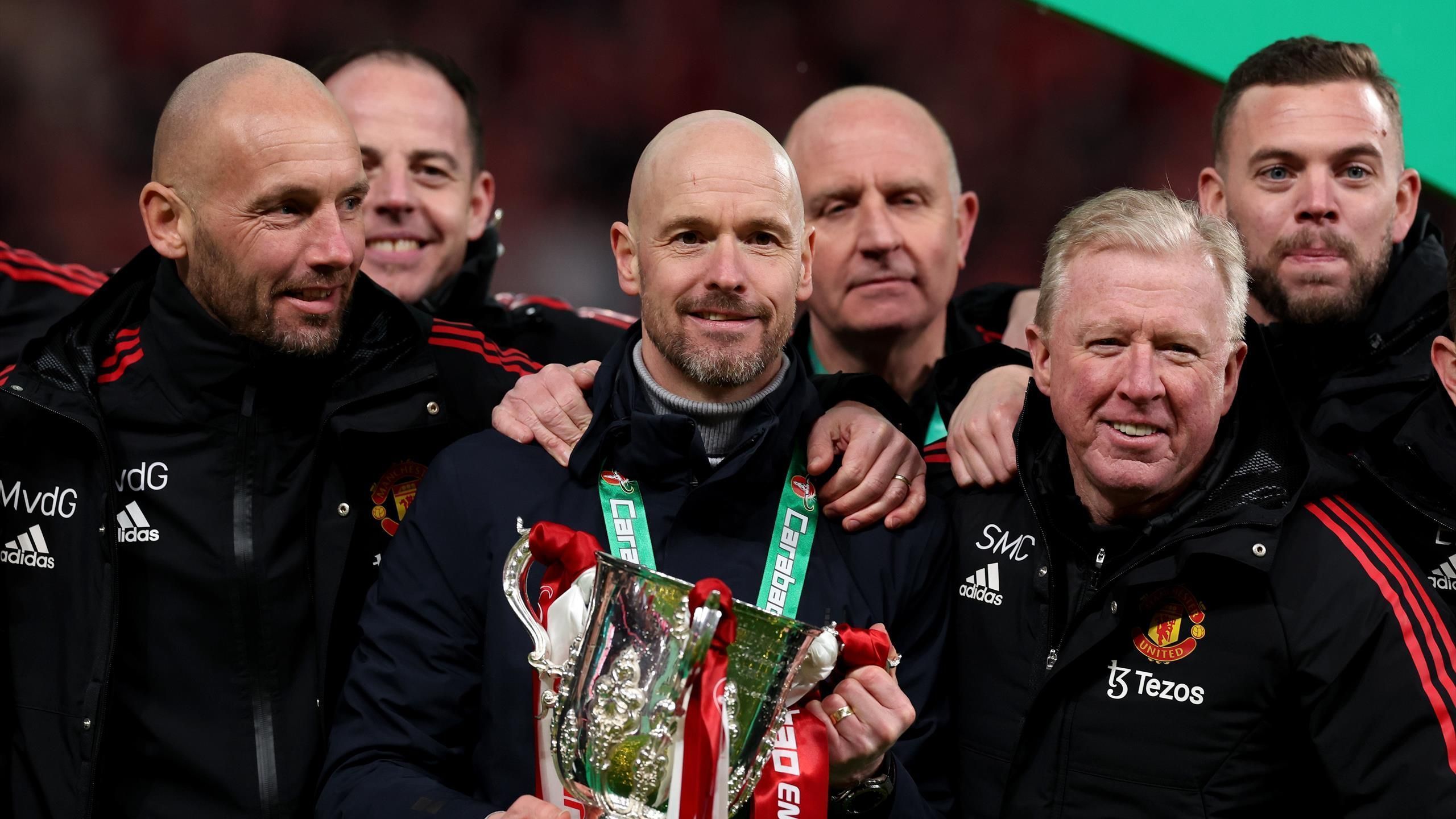 2560x1440 Erik ten Hag delights in ending trophy drought with EFL Cup win over Newcastle - 'Man Utd stands for trophies'