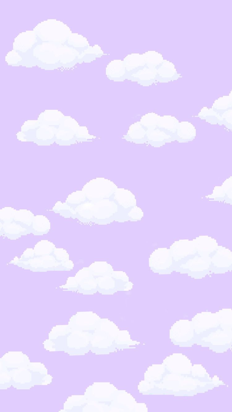 750x1333 Preppy iPad Purple Wallpaper