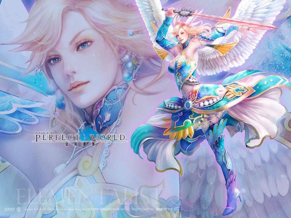 1024x768 Perfect World Wallpaper Cleric