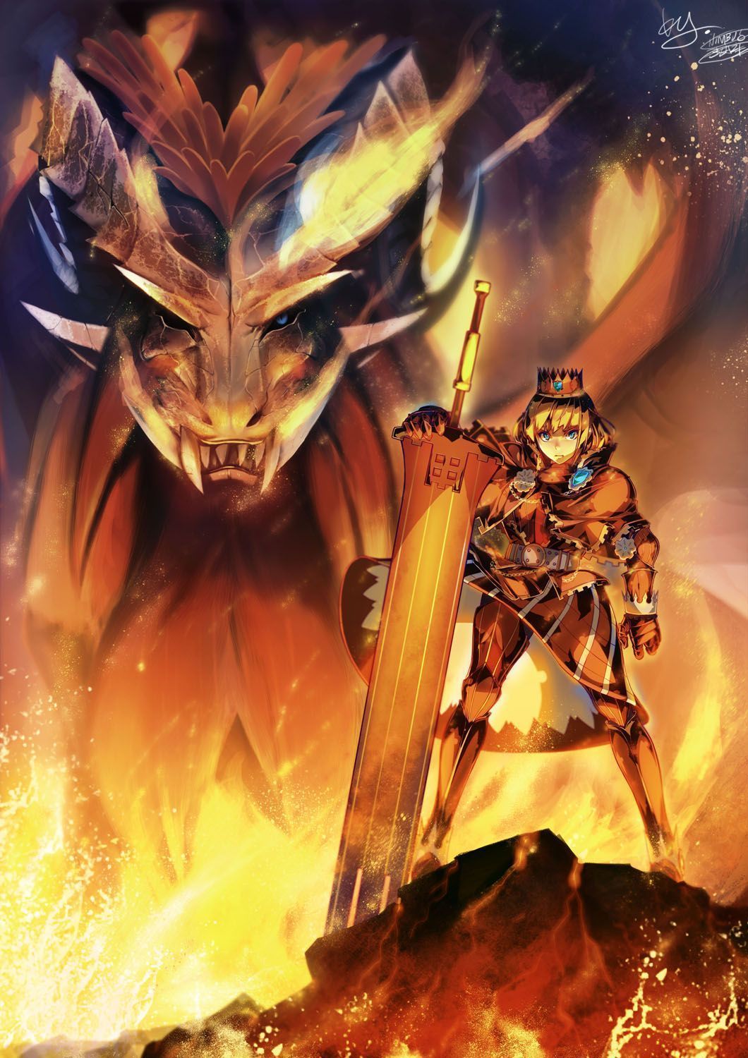 1060x1500 Teostra Armor. Monster hunter series, Monster hunter world, Monster hunter