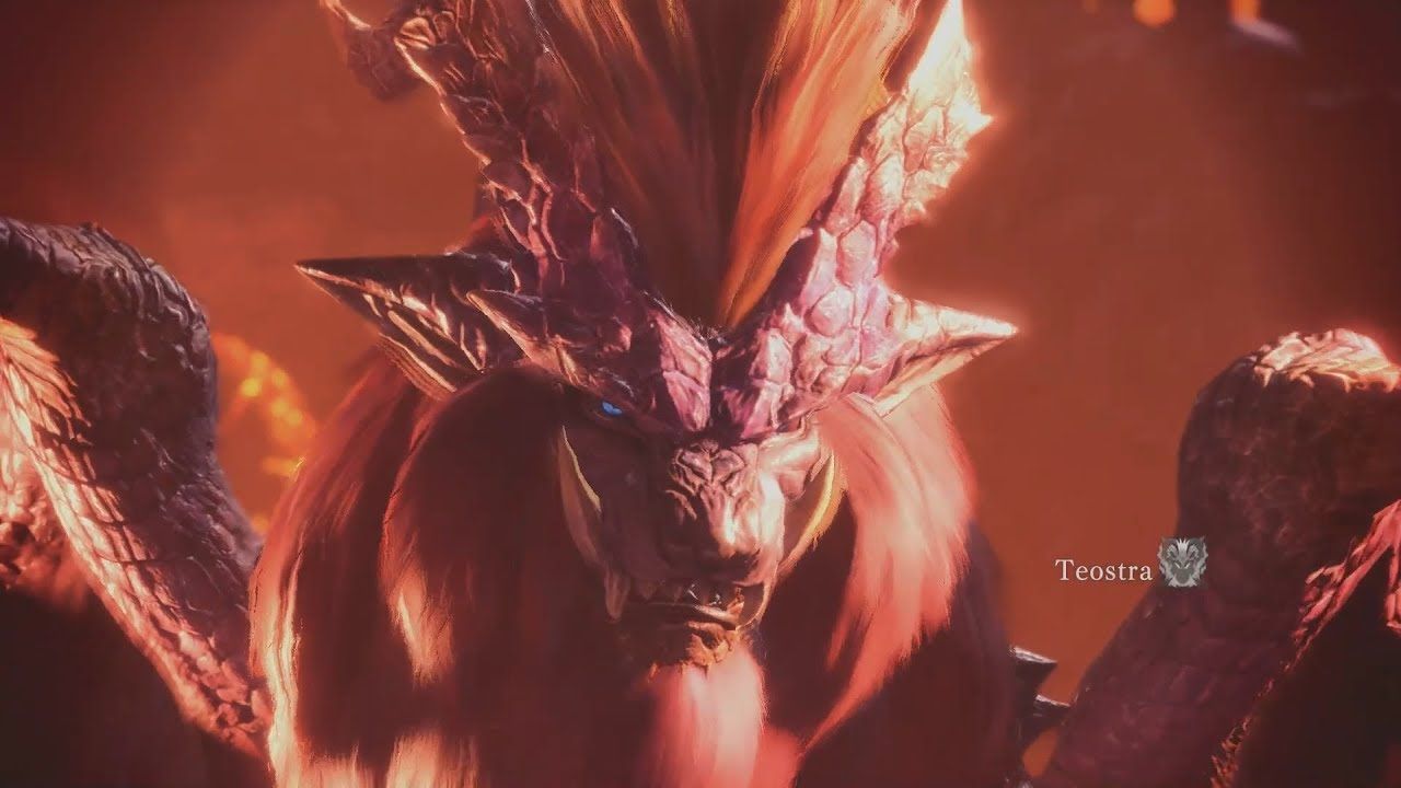 1280x720 Teostra (Solo w/ Greatsword) Hunter World