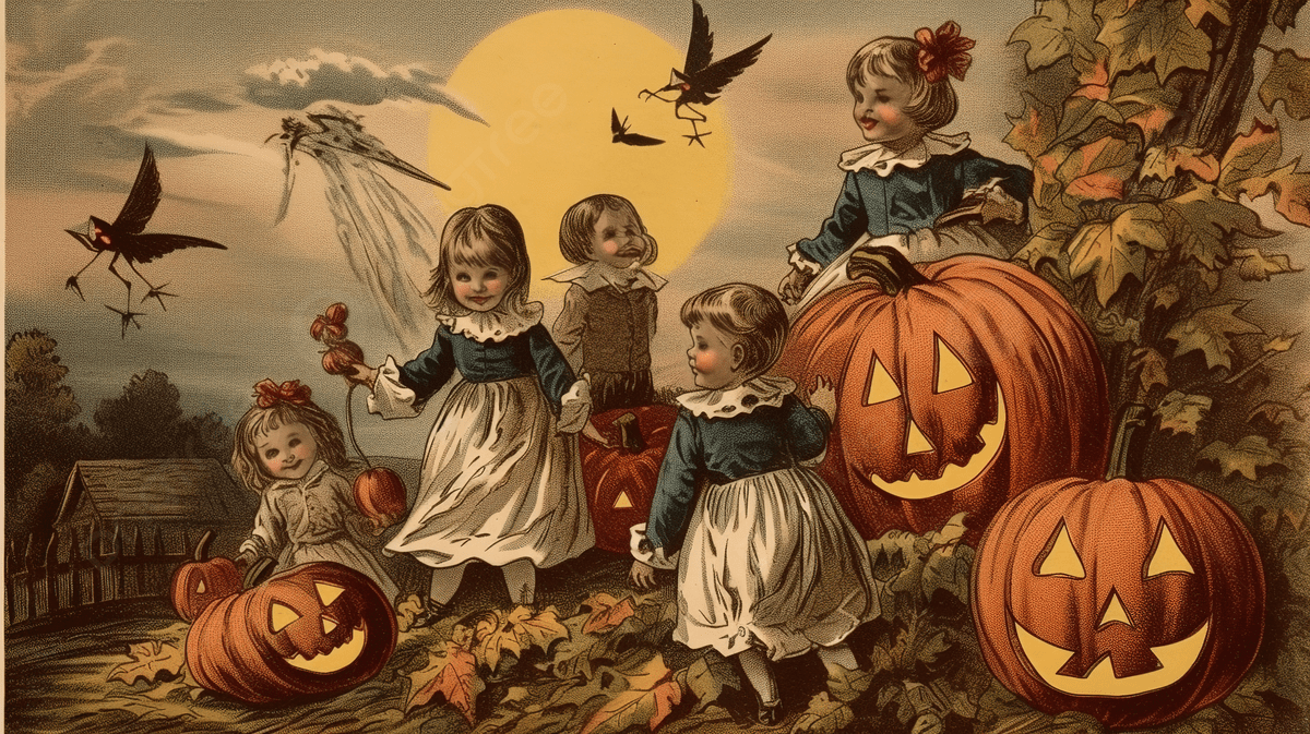 Retro Halloween Wallpapers - Top Free Retro Halloween Backgrounds