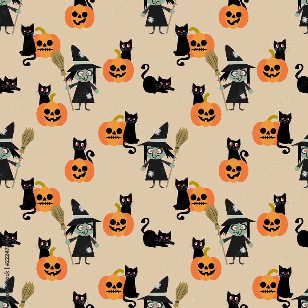 Retro Halloween Wallpapers - Top Free Retro Halloween Backgrounds ...