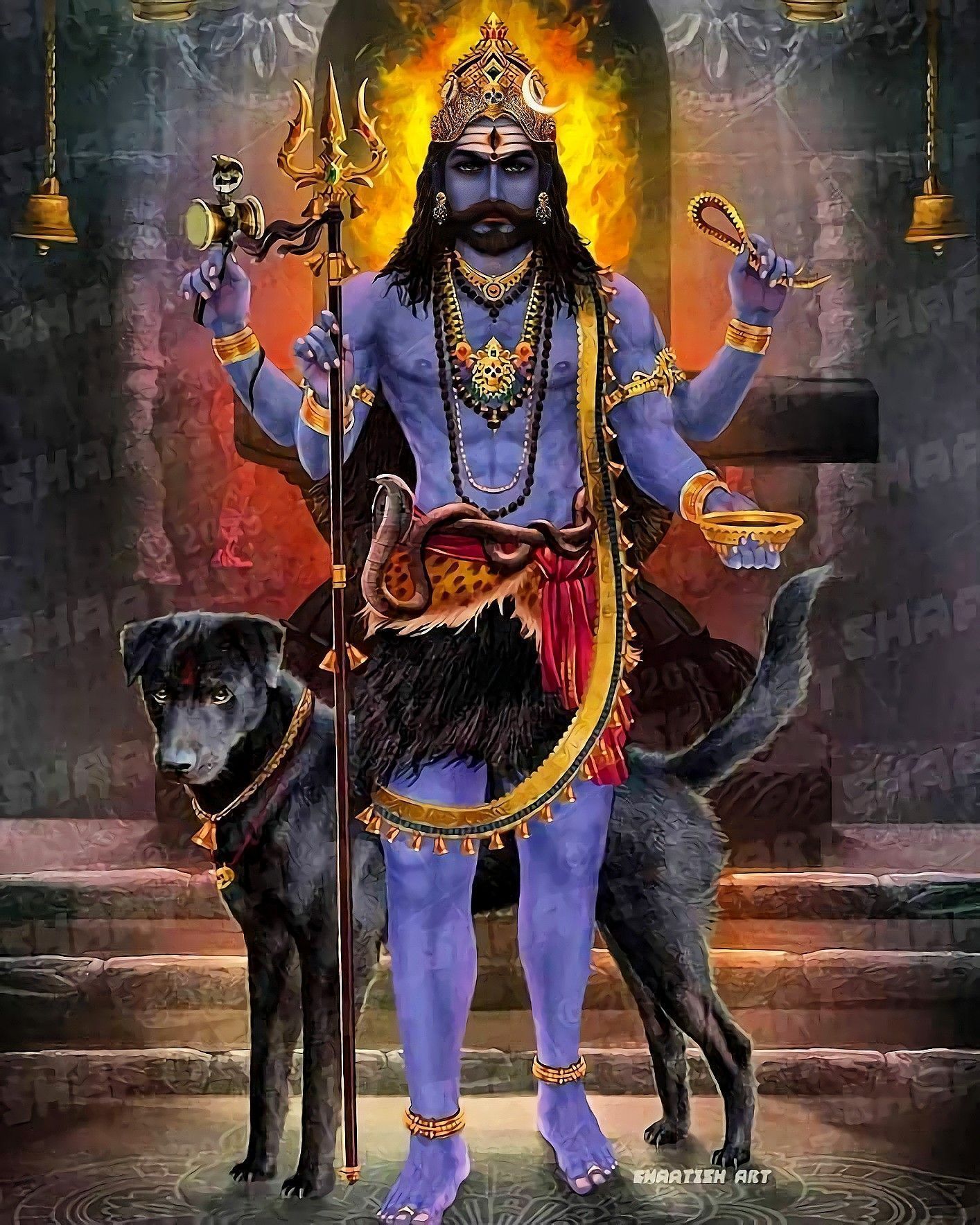 Kala Bhairava Wallpapers - Top Free Kala Bhairava Backgrounds ...