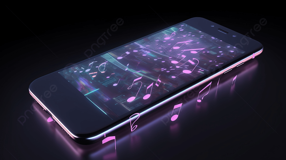 1200x673 Music Application On Smartphone Visualized In 3D Background, Mp3 Player, Mp Music 3D Background Image And Wallpaper for Free Download