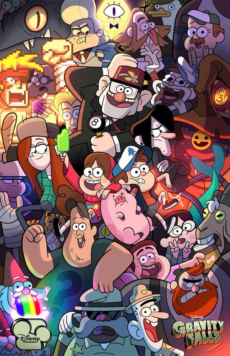 Wallpaper Gravity Falls Poster Dipper Pines Mabel Pines Poster Disney  Channel Background  Download Free Image
