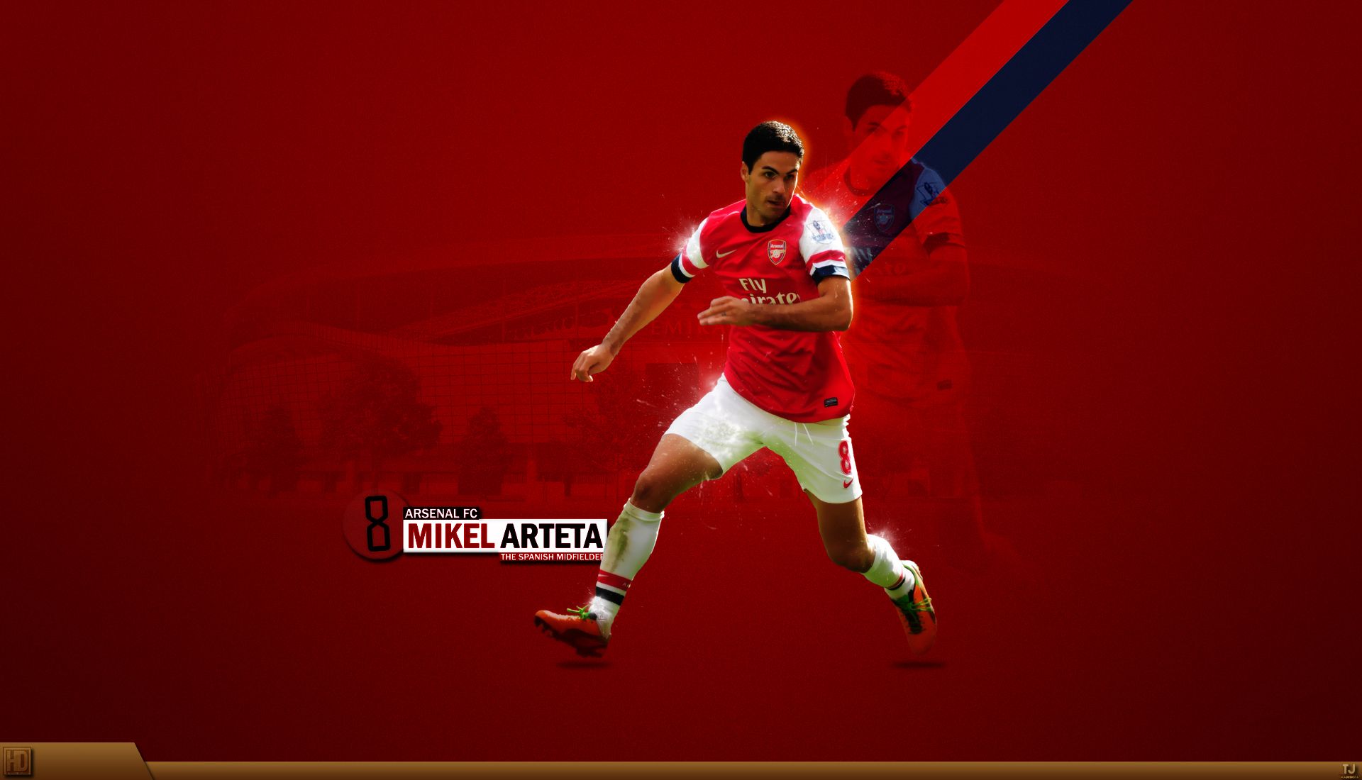 1920x1100 Sports Mikel Arteta HD Wallpaper