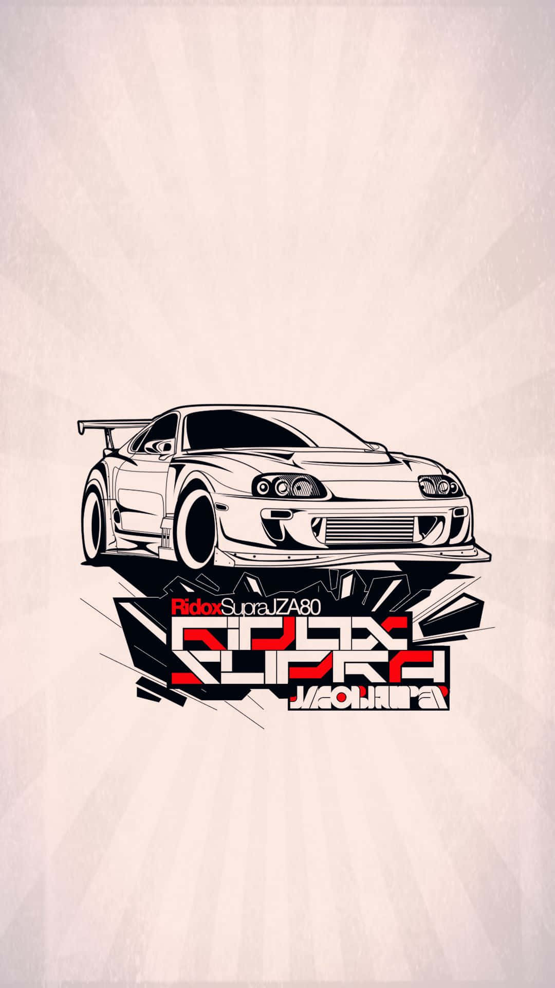 1080x1920 Download Get Your Fix of Japanese Racing Style with JDM Art Wallpaper