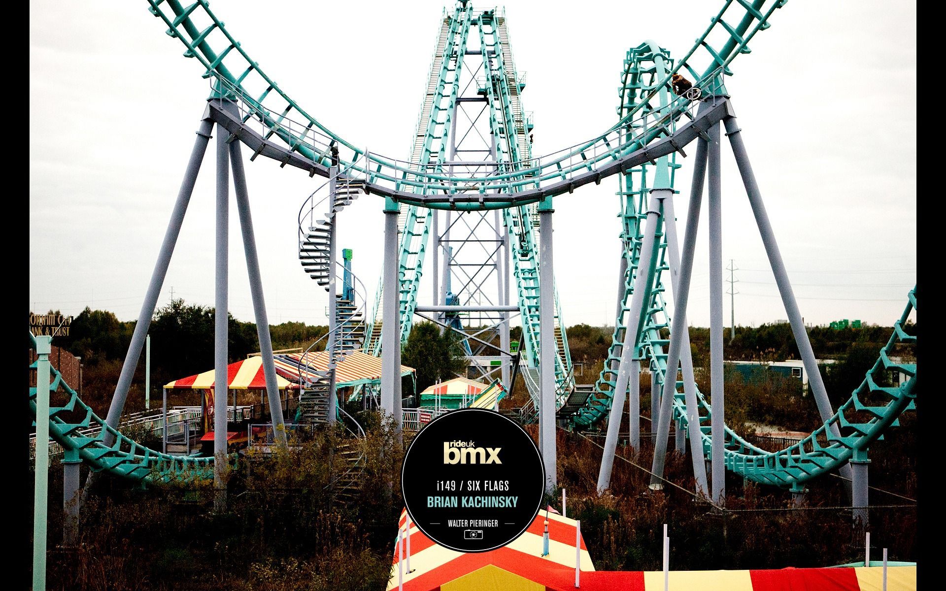 1920x1200 Wallpaper: Issue 149 / Six Flags. Ride UK BMX