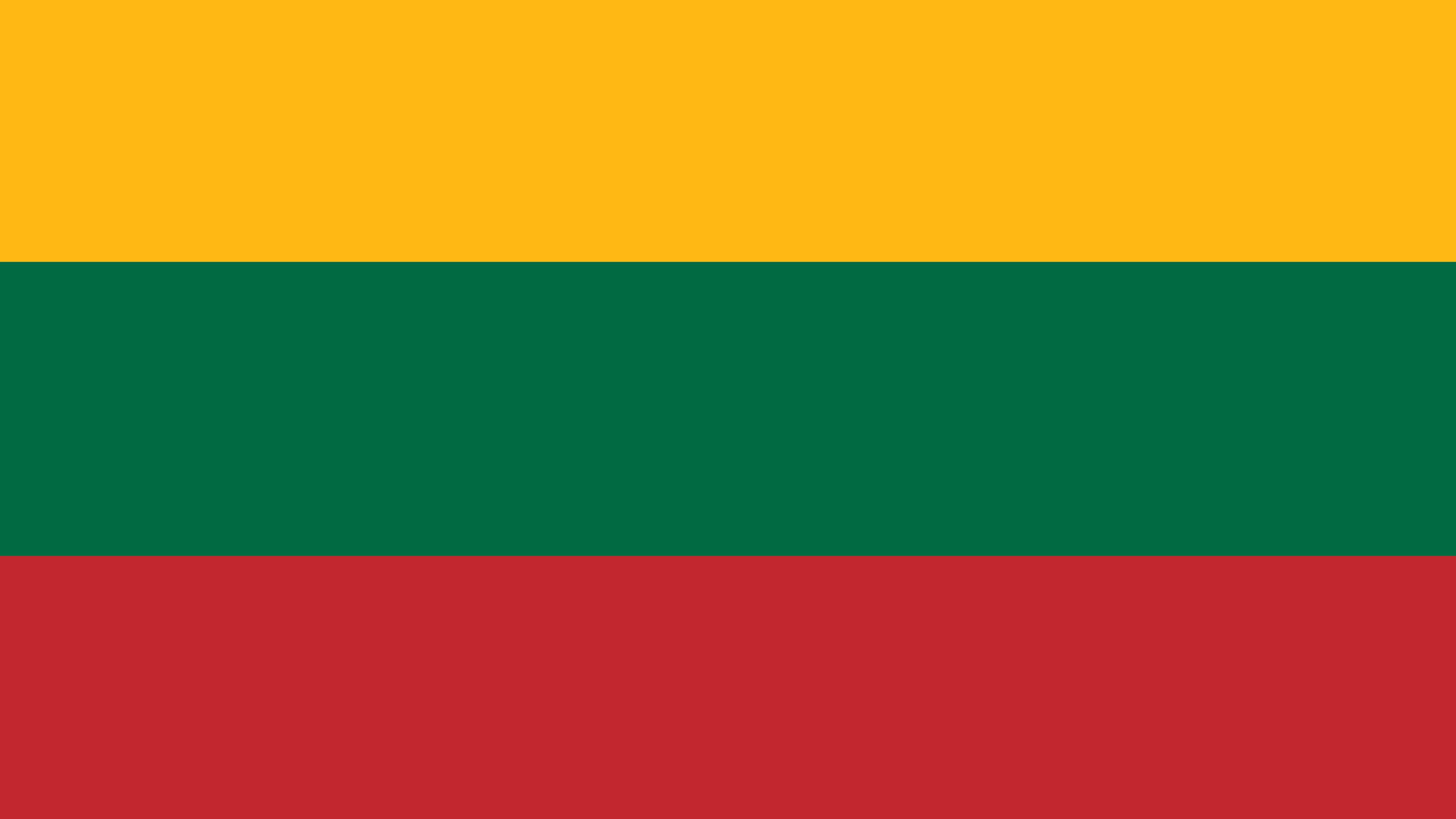 3840x2160 Lithuania Flag Wallpaper