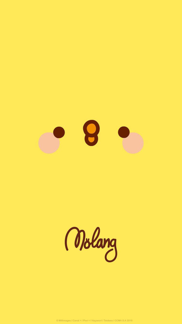 750x1334 Molang And Piu Piu Wallpaper