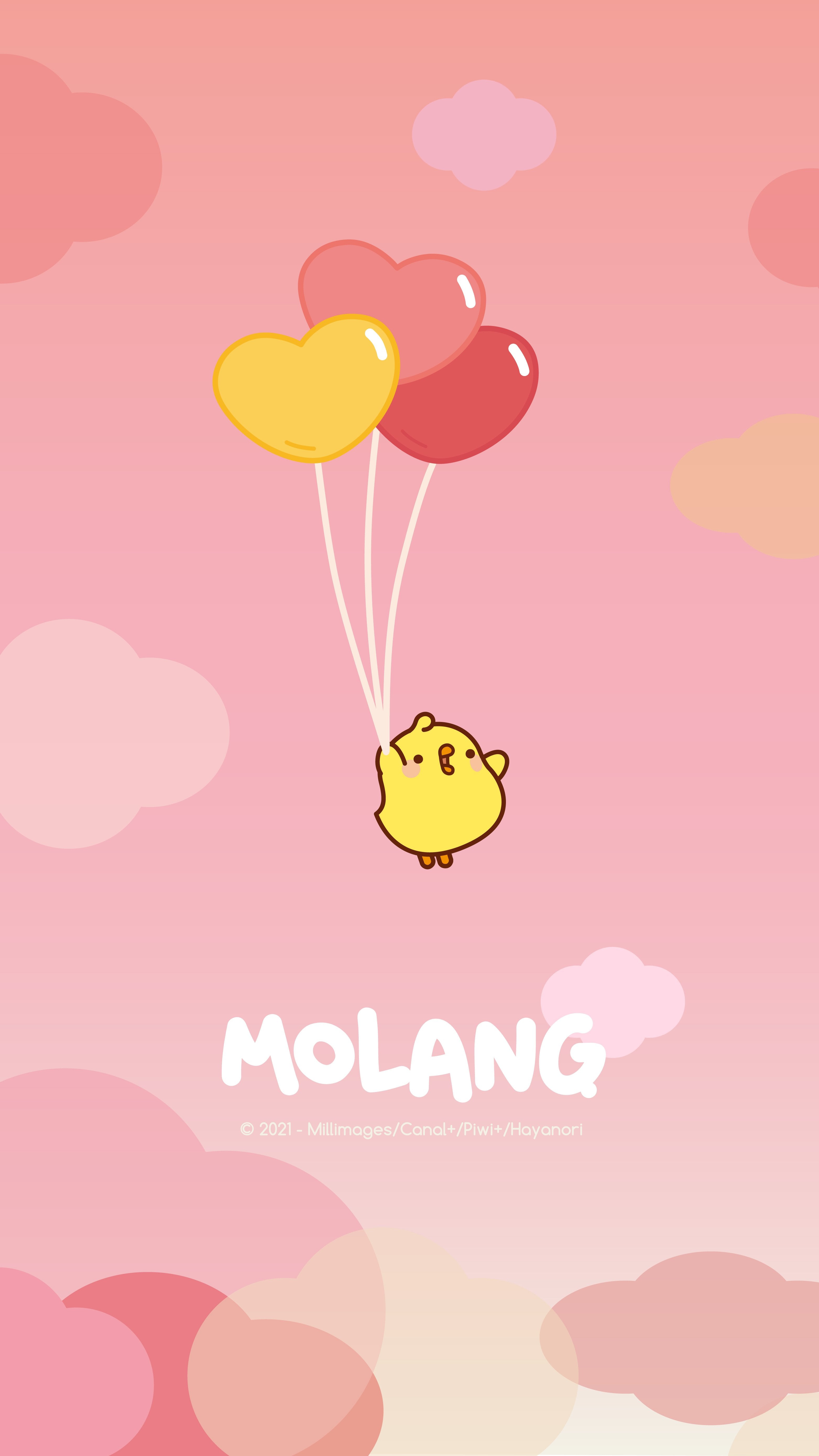 3126x5560 Molang Wallpaper. Molang Official Website