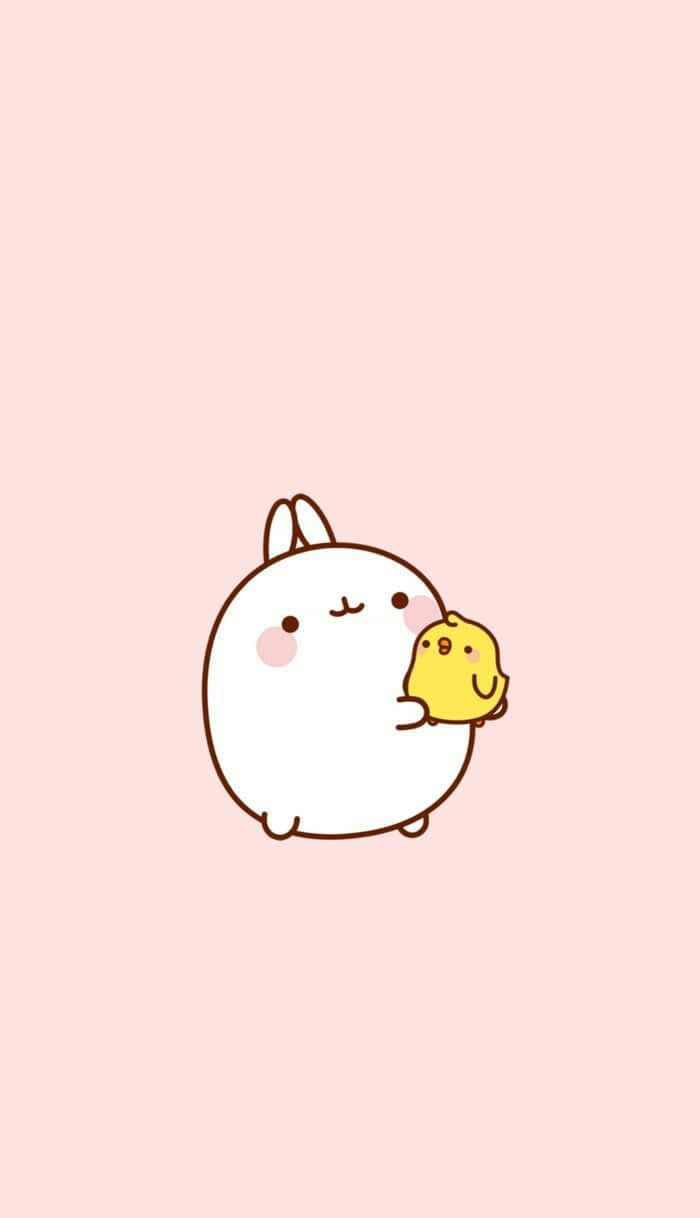 700x1218 Download Cute Kawaii Molang And Piu Piu Wallpaper