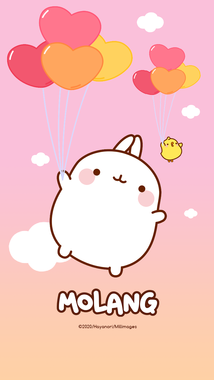 750x1334 Molang 2023 Wallpaper
