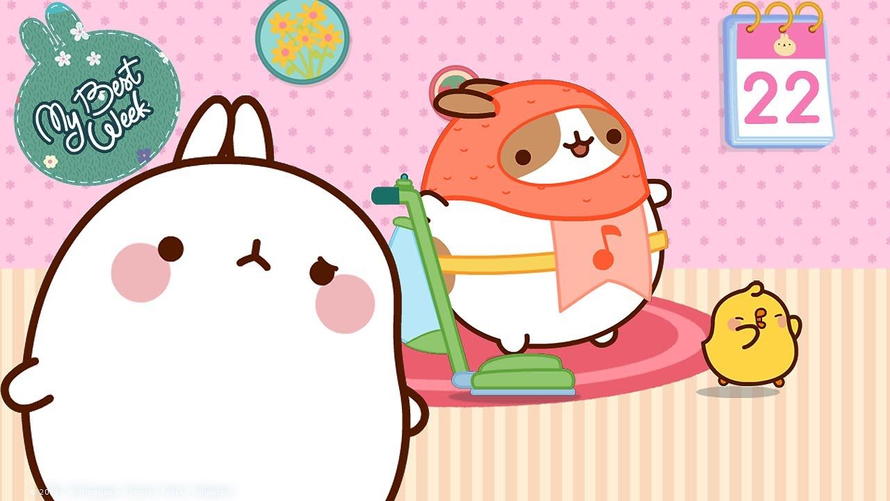 1280x720 Molang And Piu Piu Than A Best Week : A Sci Fi Week !
