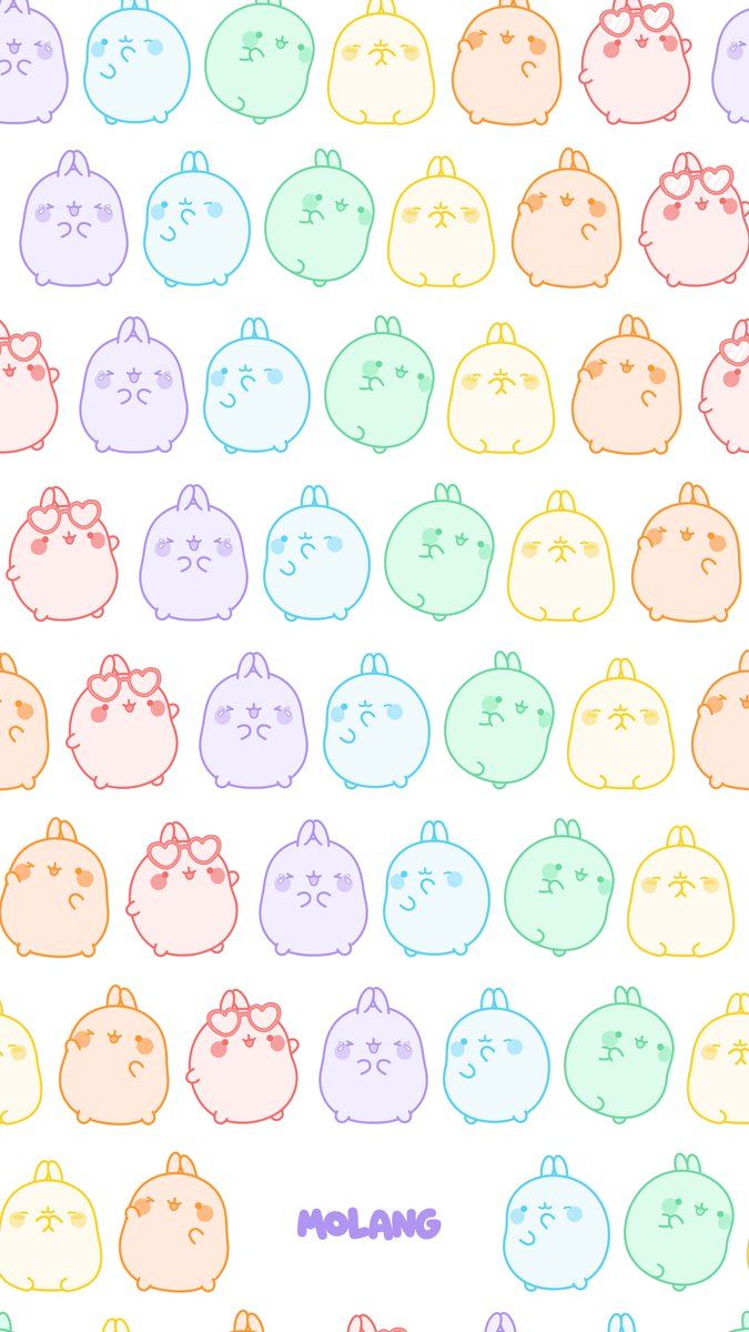 675x1200 Molang on X: Here is the wallpaper for you Pincos
