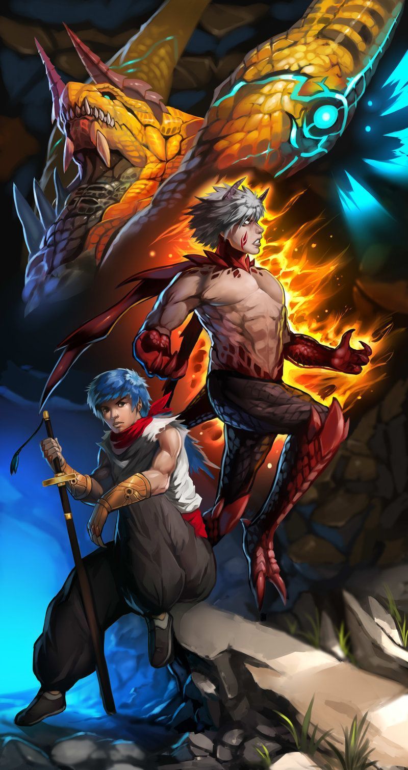 800x1510 Breath Of Fire IV By Es Jeruk. Breath Of Fire, Character Art, Dragon Nest Warrior