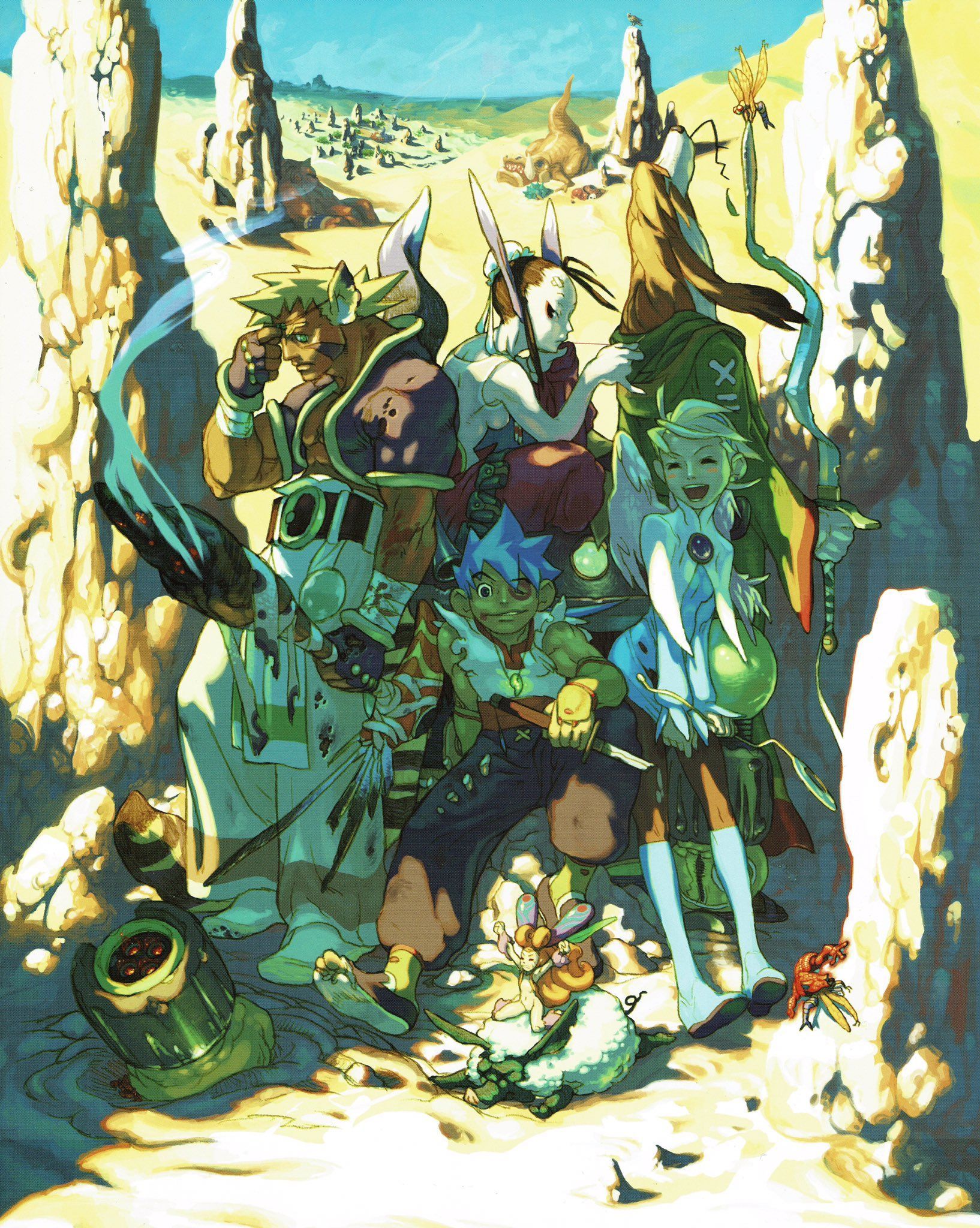 1634x2048 VideoGameArt&Tidbits on X: Breath of Fire IV artwork. / X
