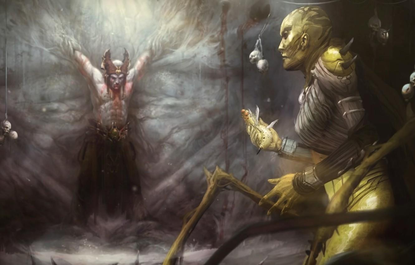 1332x850 Wallpaper Mortal Kombat X, mortal Kombat Mortal Kombat Shinnok, Shinnok, di thief image for desktop, section игры