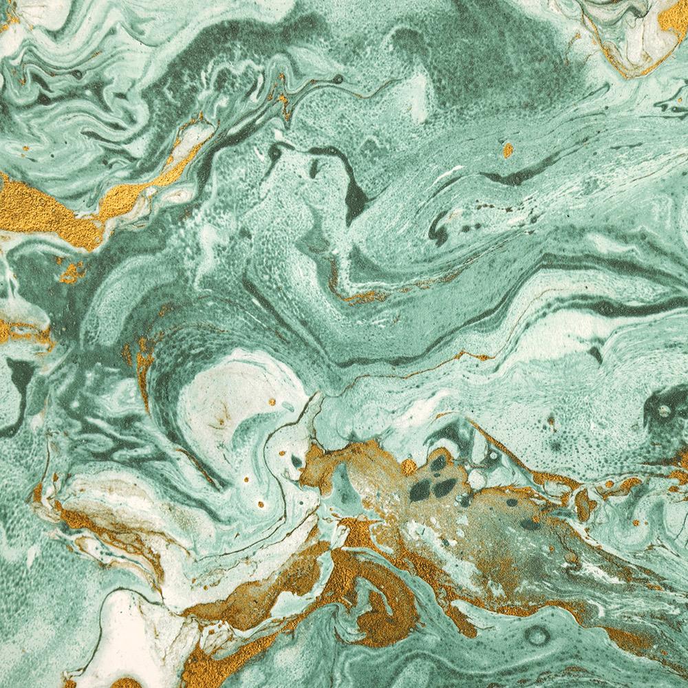 1000x1000 Shop Marbled Wallpaper in Emerald Green from the Precious Elements Collection