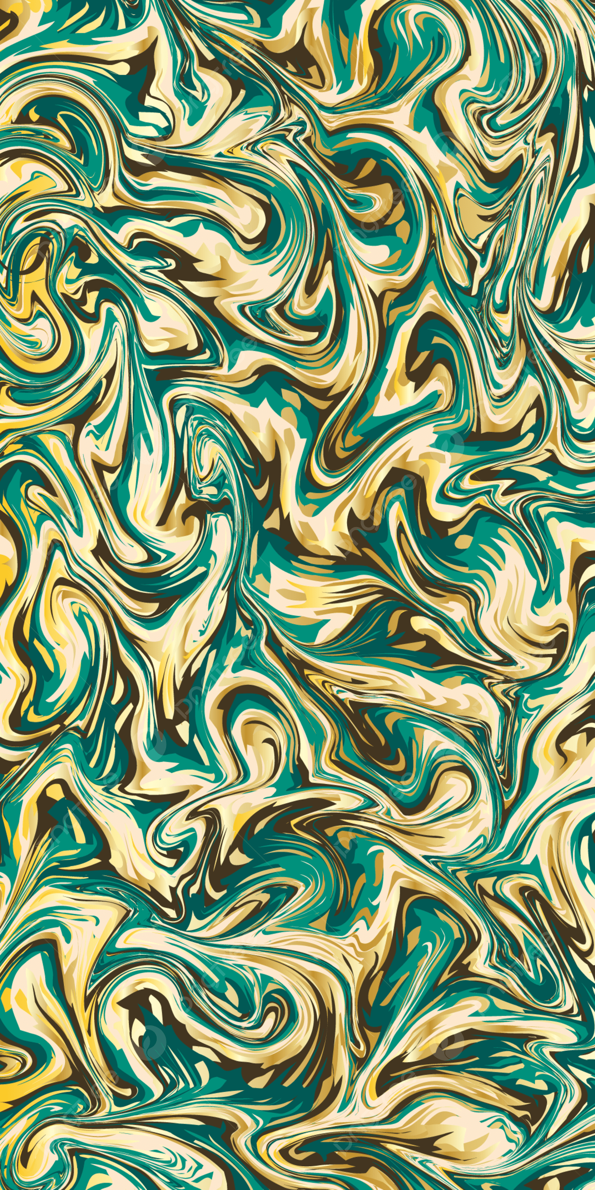 1200x2400 Marble Background With Green And Gold Colors Wallpaper Image For Free Download