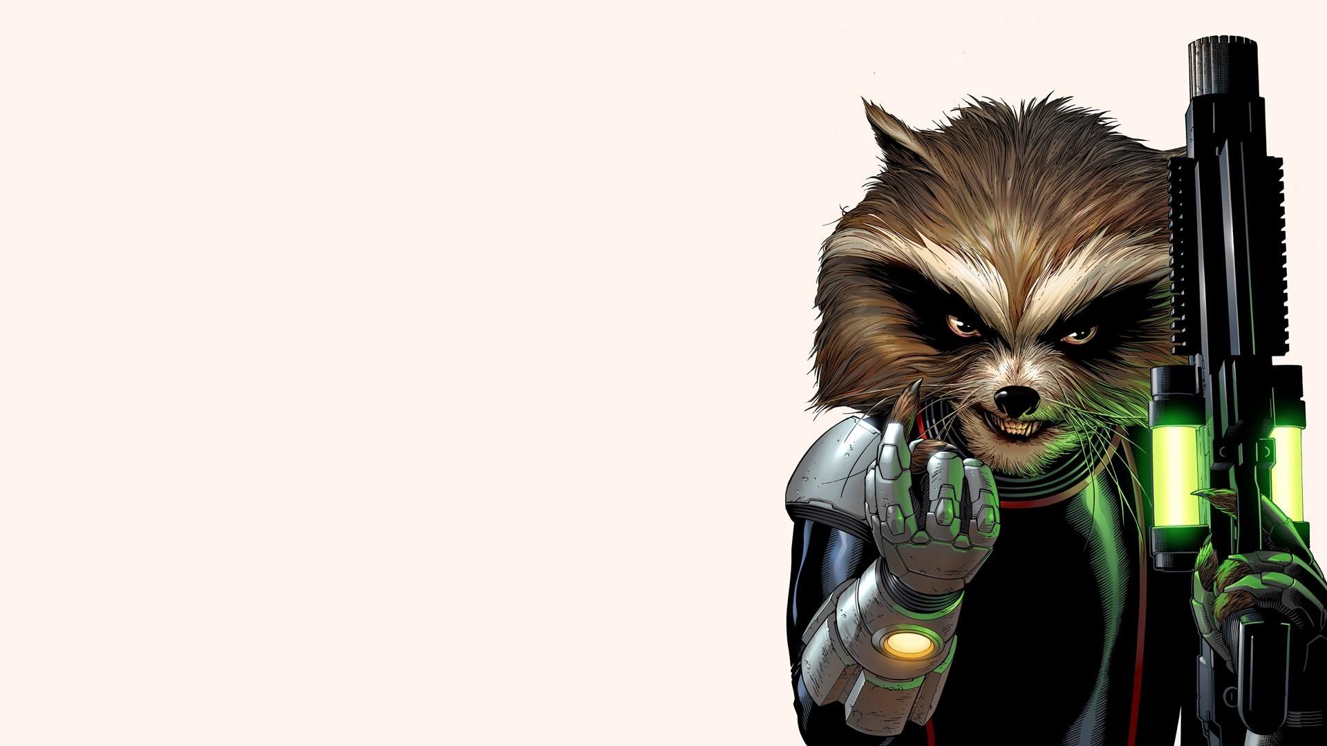 1920x1080 Guardians of the Galaxy image Rocket Raccoon HD wallpaper