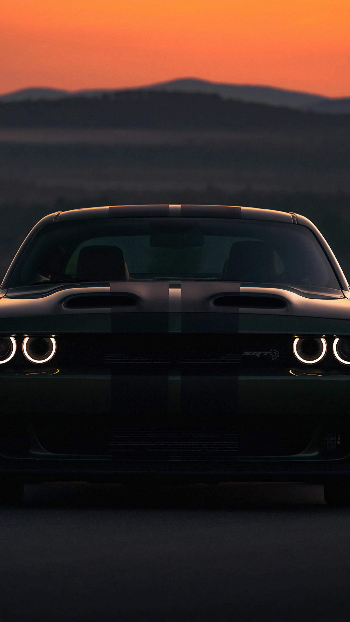 1440x2560 Hellcat Car 4k iPhone Wallpaper