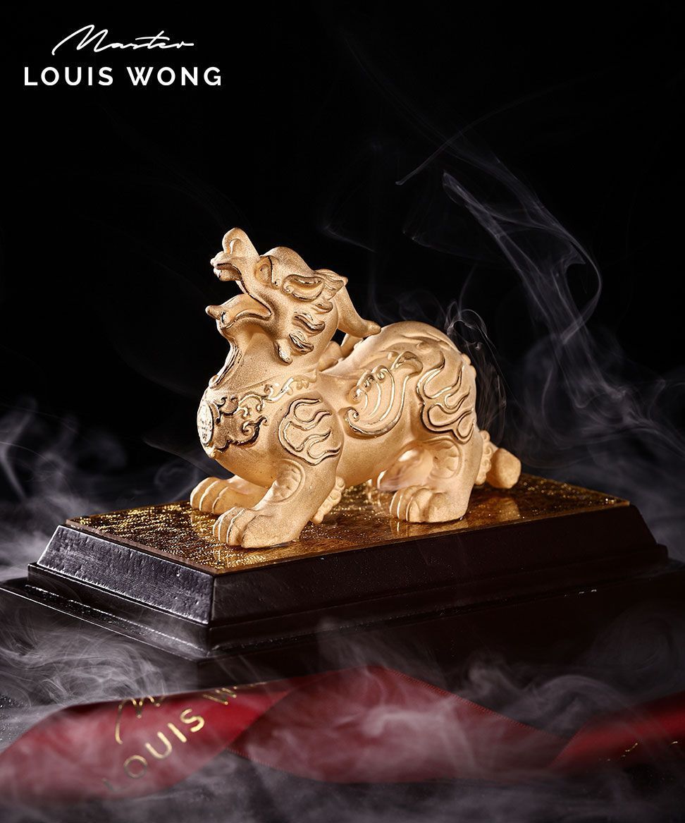 972x1167 Golden Wealth Pixiu™ (1 Pair) Feng Shui Art Piece Louis Wong's Official Website