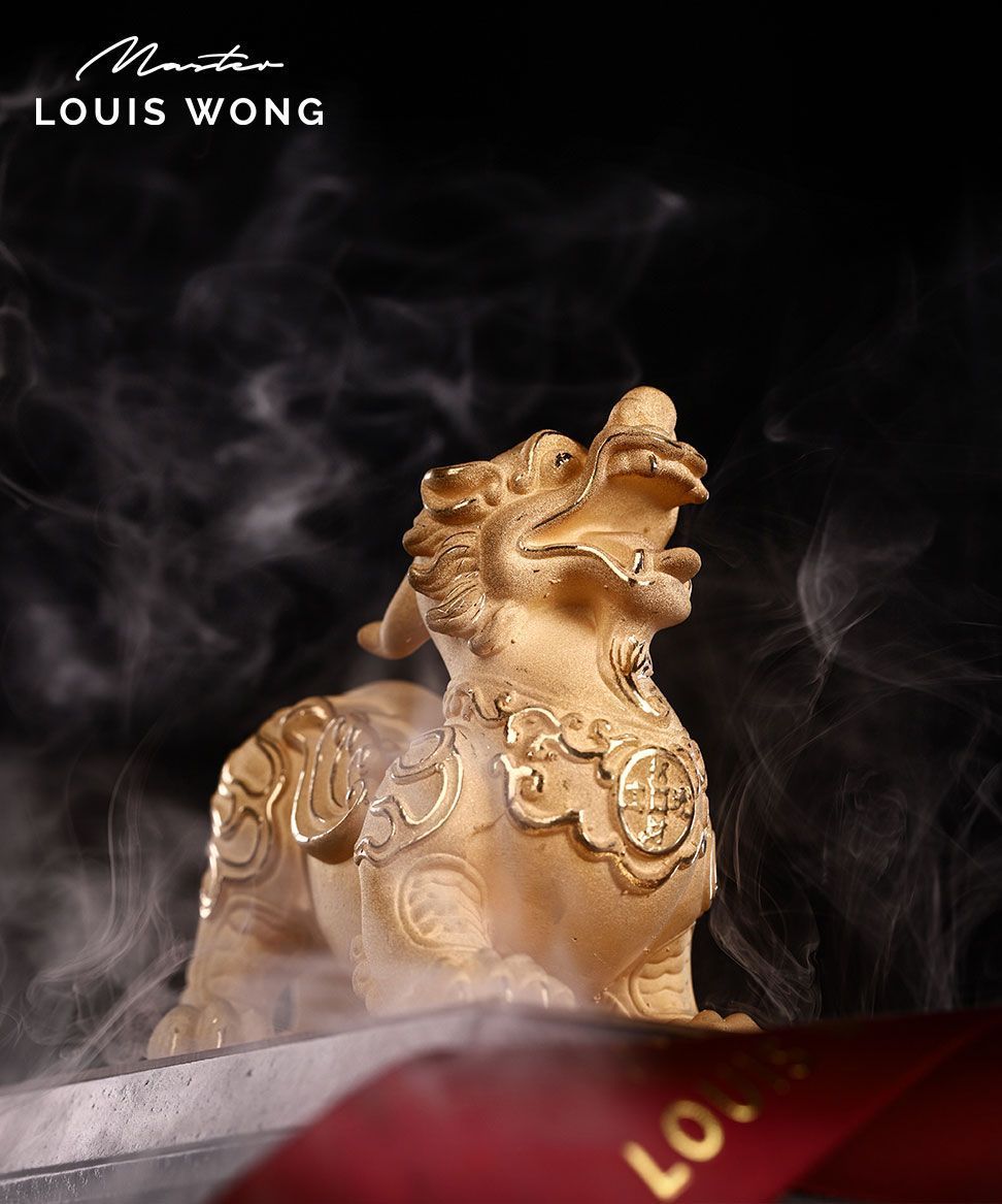 972x1167 Golden Wealth Pixiu™ (1 Pair) Feng Shui Art Piece Louis Wong's Official Website