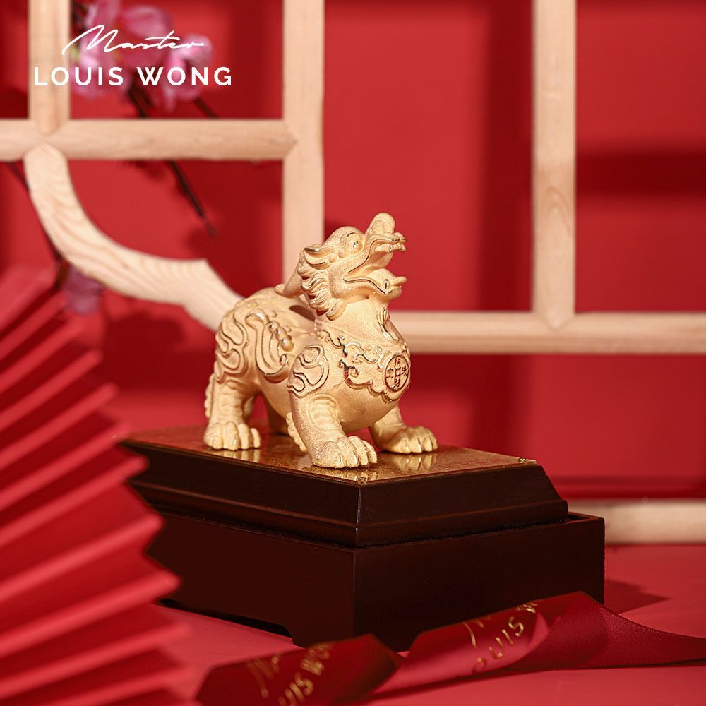 1000x1000 Golden Wealth Pixiu™ (1 Pair) Feng Shui Art Piece Louis Wong's Official Website