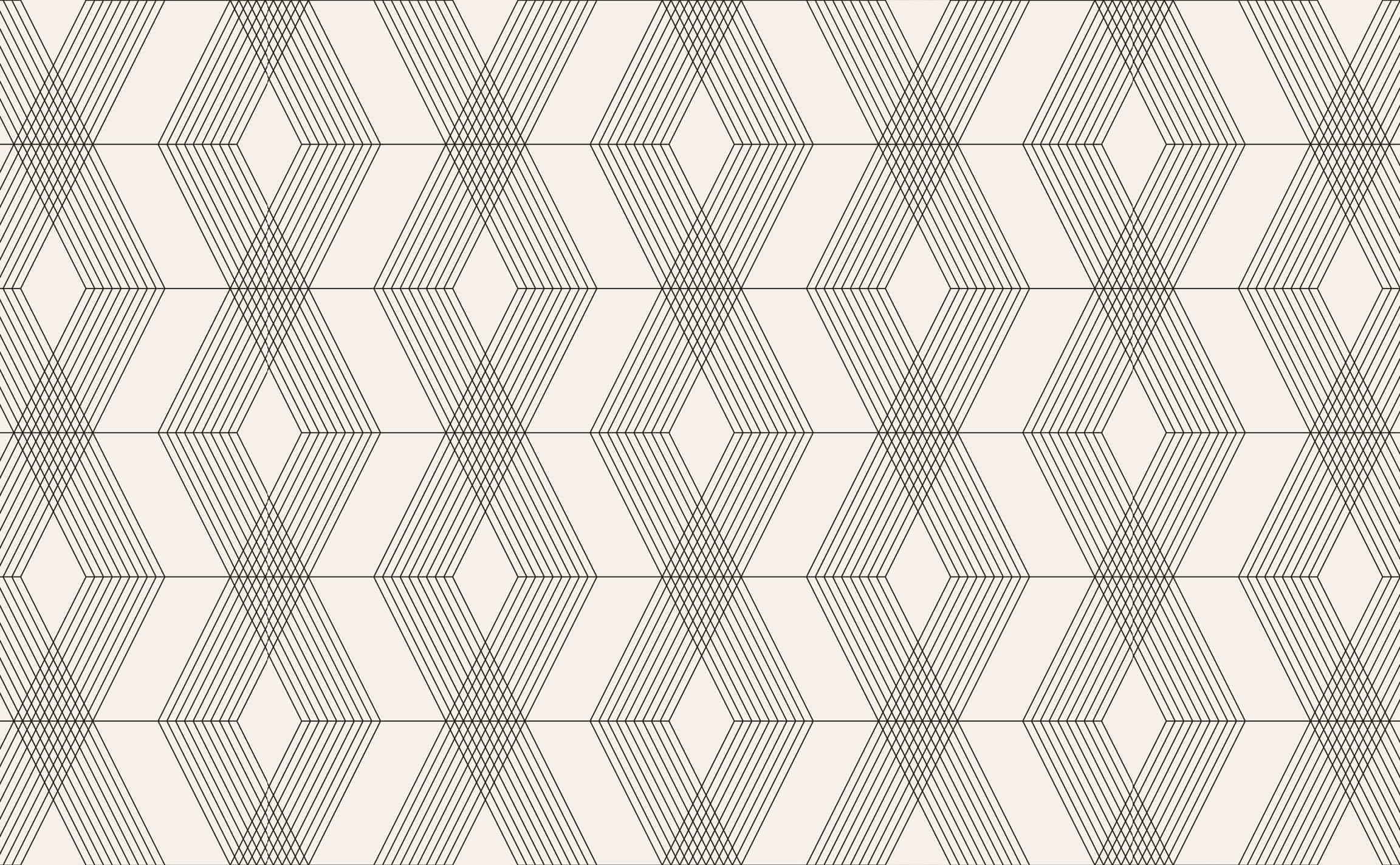 2304x1424 Modern geometric diamond Pattern Wallpaper for Walls. At the Crossroads