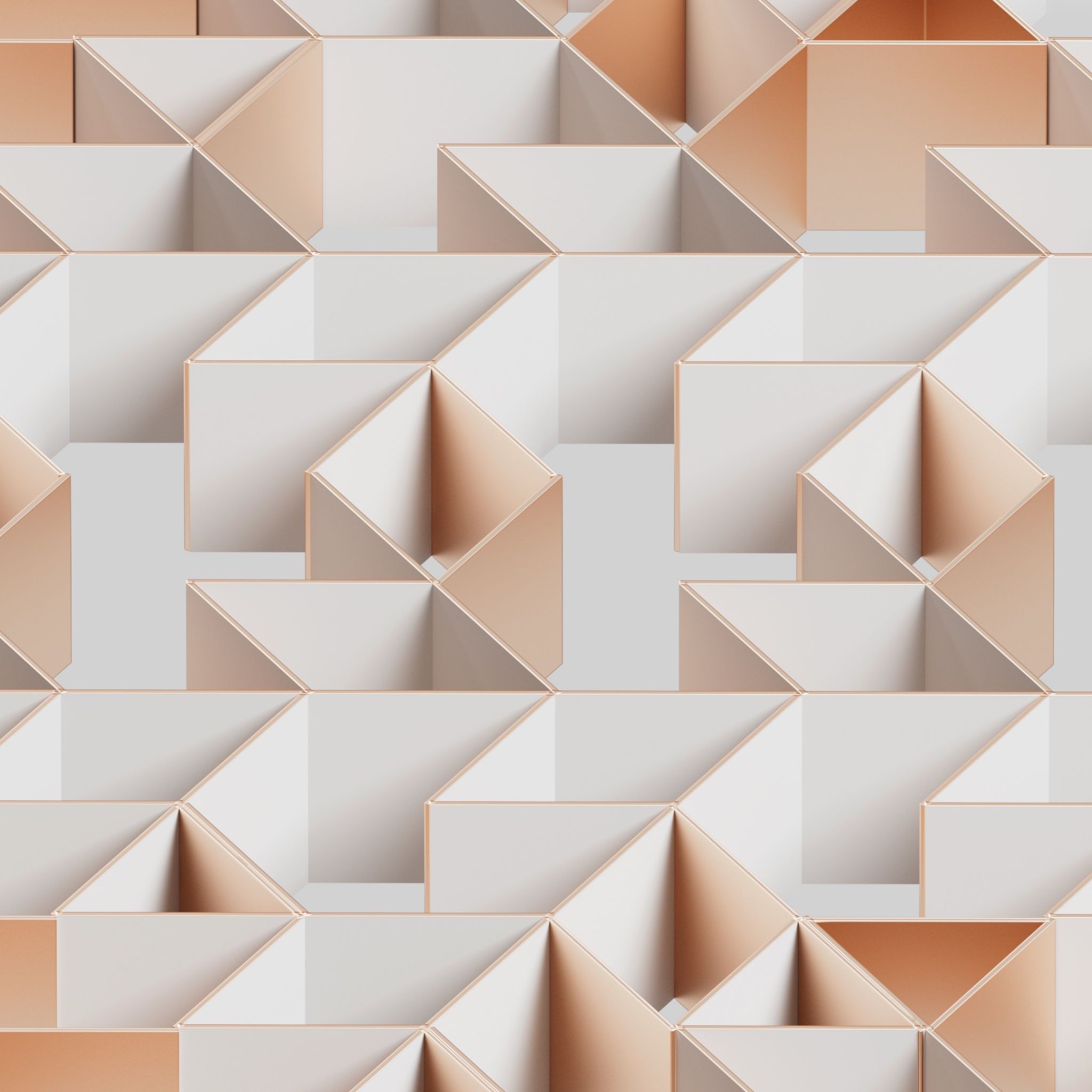 2048x2048 Symmetry Wallpaper 4K, Design, Pattern, Imagination