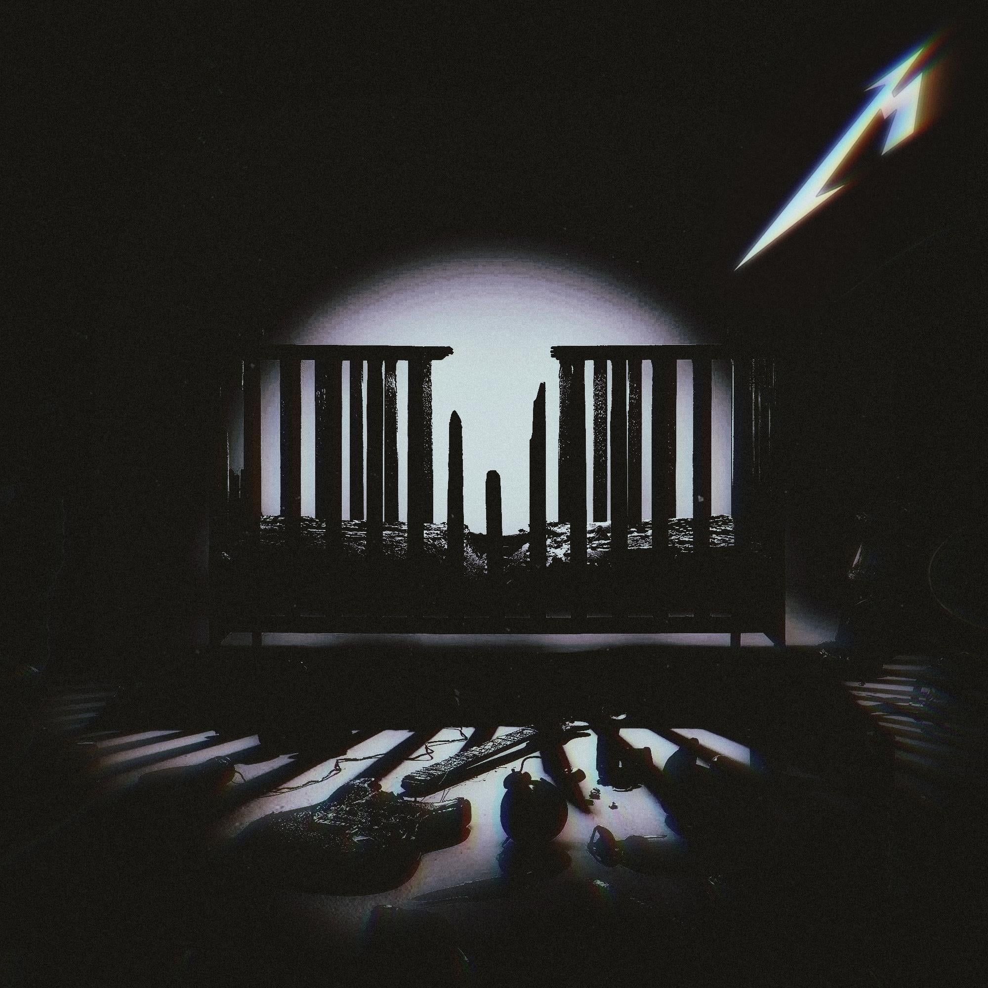 2000x2000 Seasons album cover but it's Analog Horror