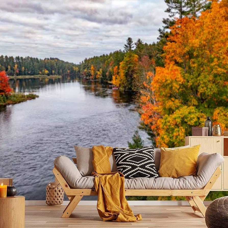 894x894 Modern Wallpaper Murals 3D Recognized Heritage Tree Indian Landing Park Mary Lake Sydney Canada Peel And Stick Removable Self Adhesive PVC Wall Stickers For Nursery Kids Bedroom TV Wall Decor