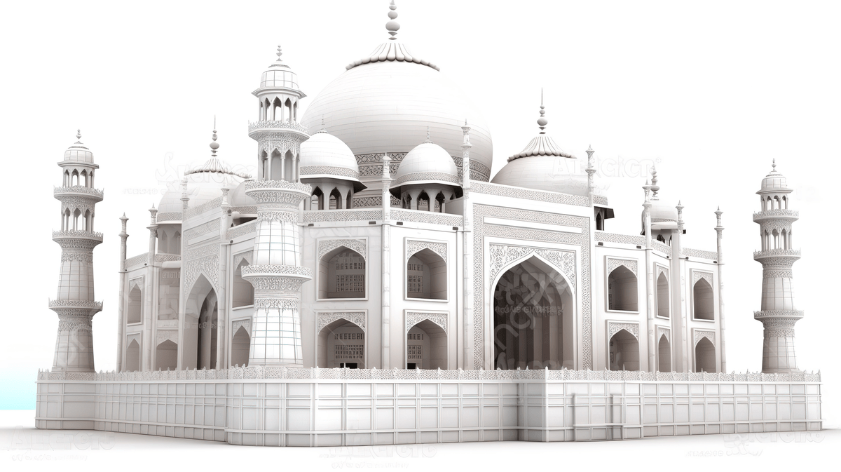 1200x673 India S Iconic Monuments Come To Life In Stunning 3D Illustrations Background, Indian Heritage, Taj Mahal, India Tourism Background Image And Wallpaper for Free Download