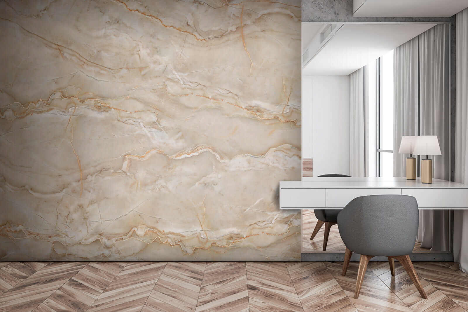 1600x1067 Wall Mural Photo Wallpaper Shiny marble Nr. u24742