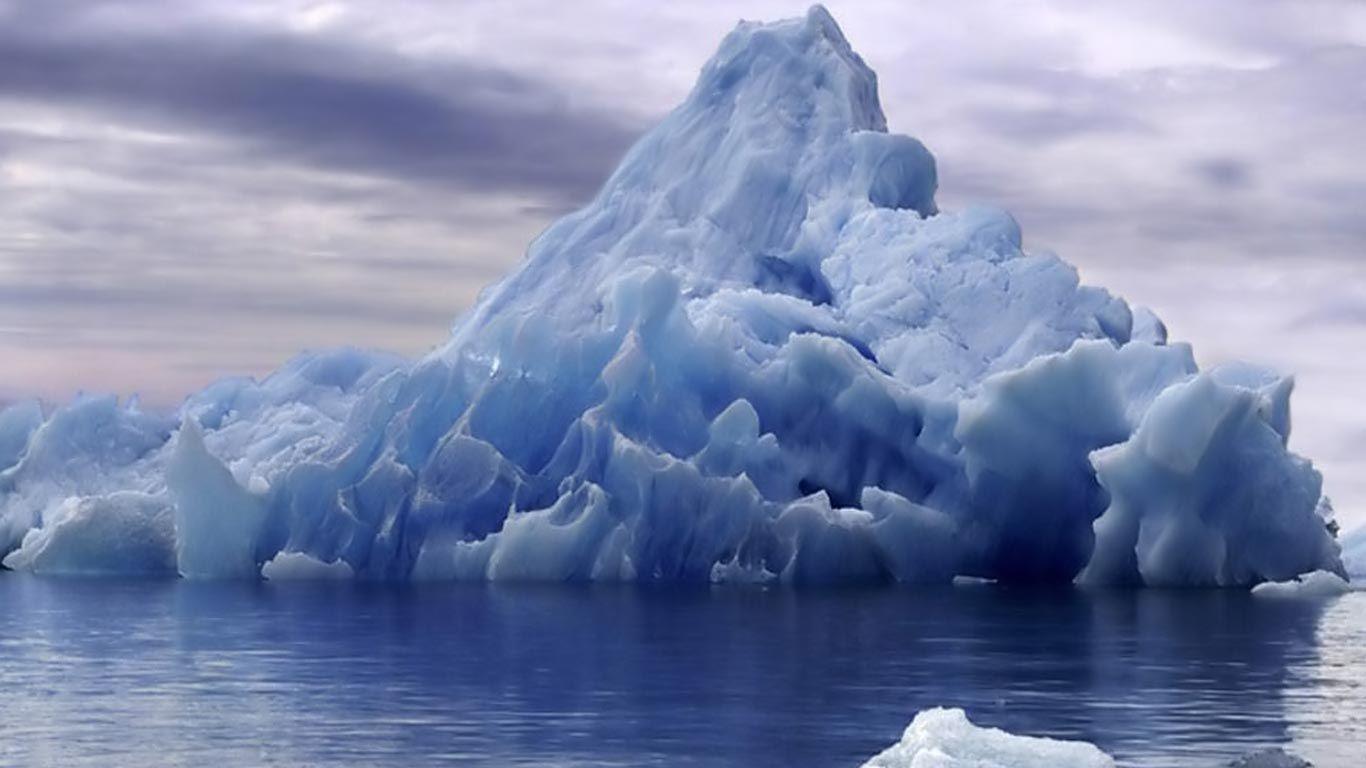1366x768 Iceberg Wallpaper HD Background
