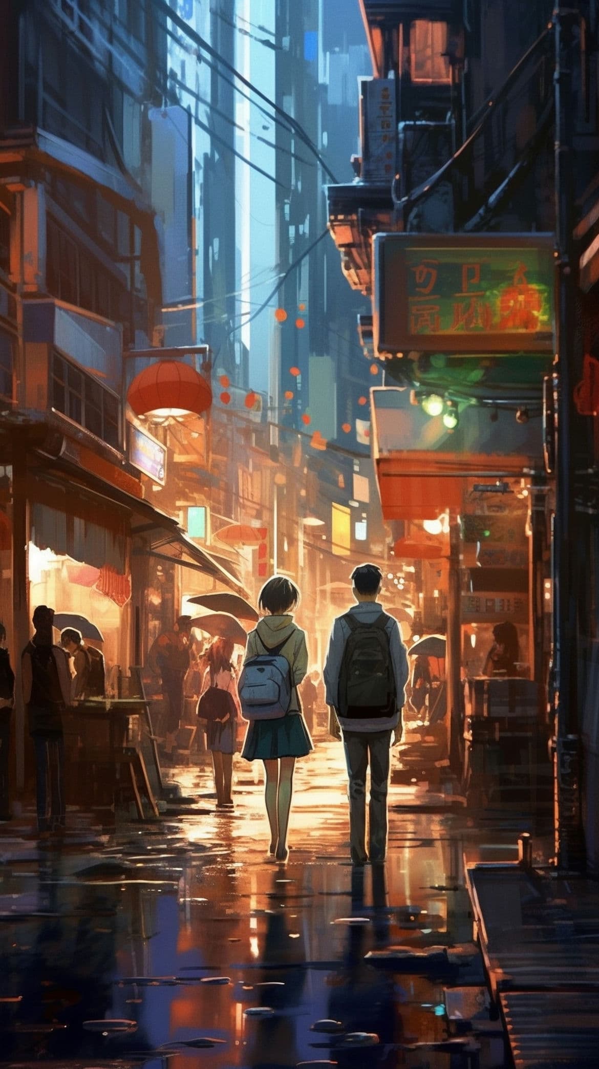 1170x2088 Anime Wallpaper