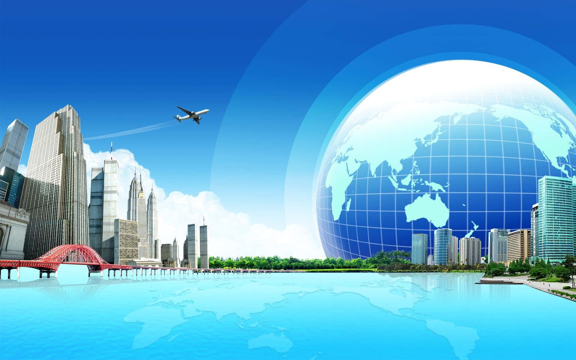 1920x1200 Download Best Travel Anime City Desktop Wallpaper