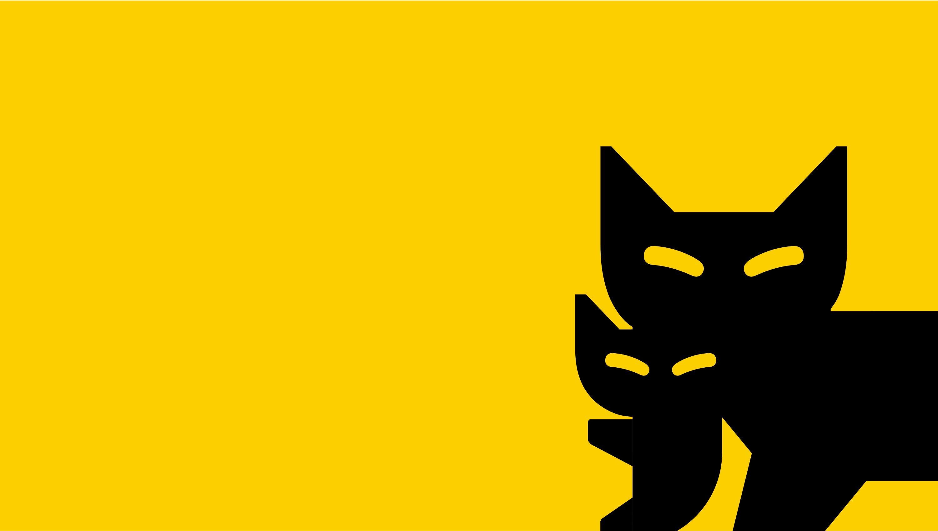 3000x1700 Kuroneko Yamato. The Black Cats.