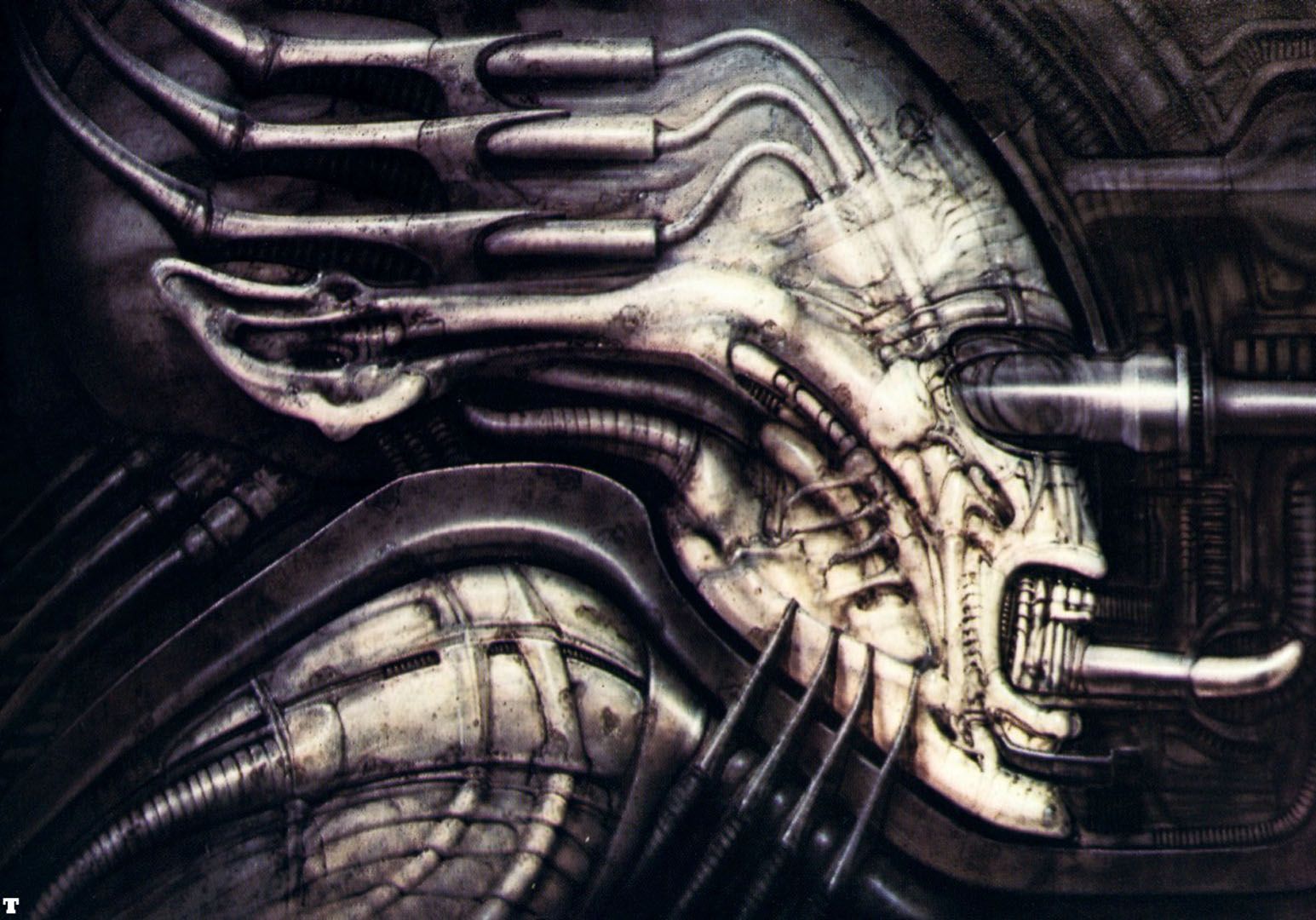 1545x1080 Necronom I Fiction H R Giger