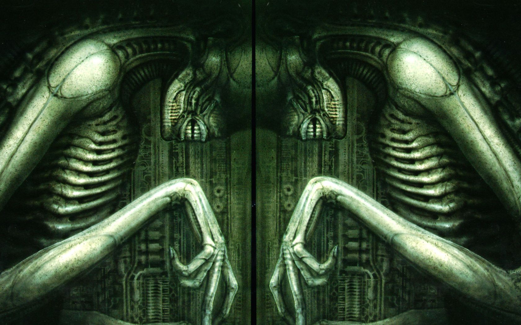 1680x1050 THE REDEEMER..DUO..BY GIGER..BIO MECANIC..BING IMAGES.. Hr giger, Giger art, H.r. giger