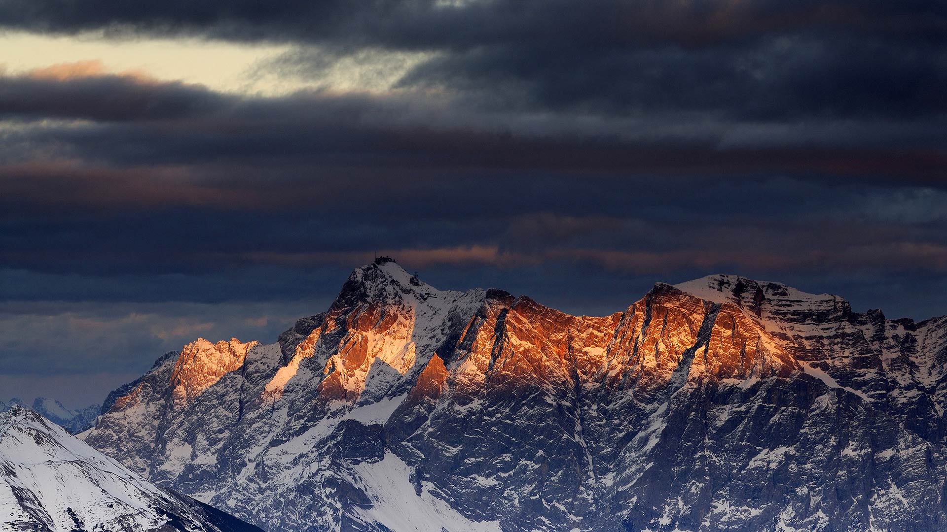1920x1080 Zugspitze Wallpaper
