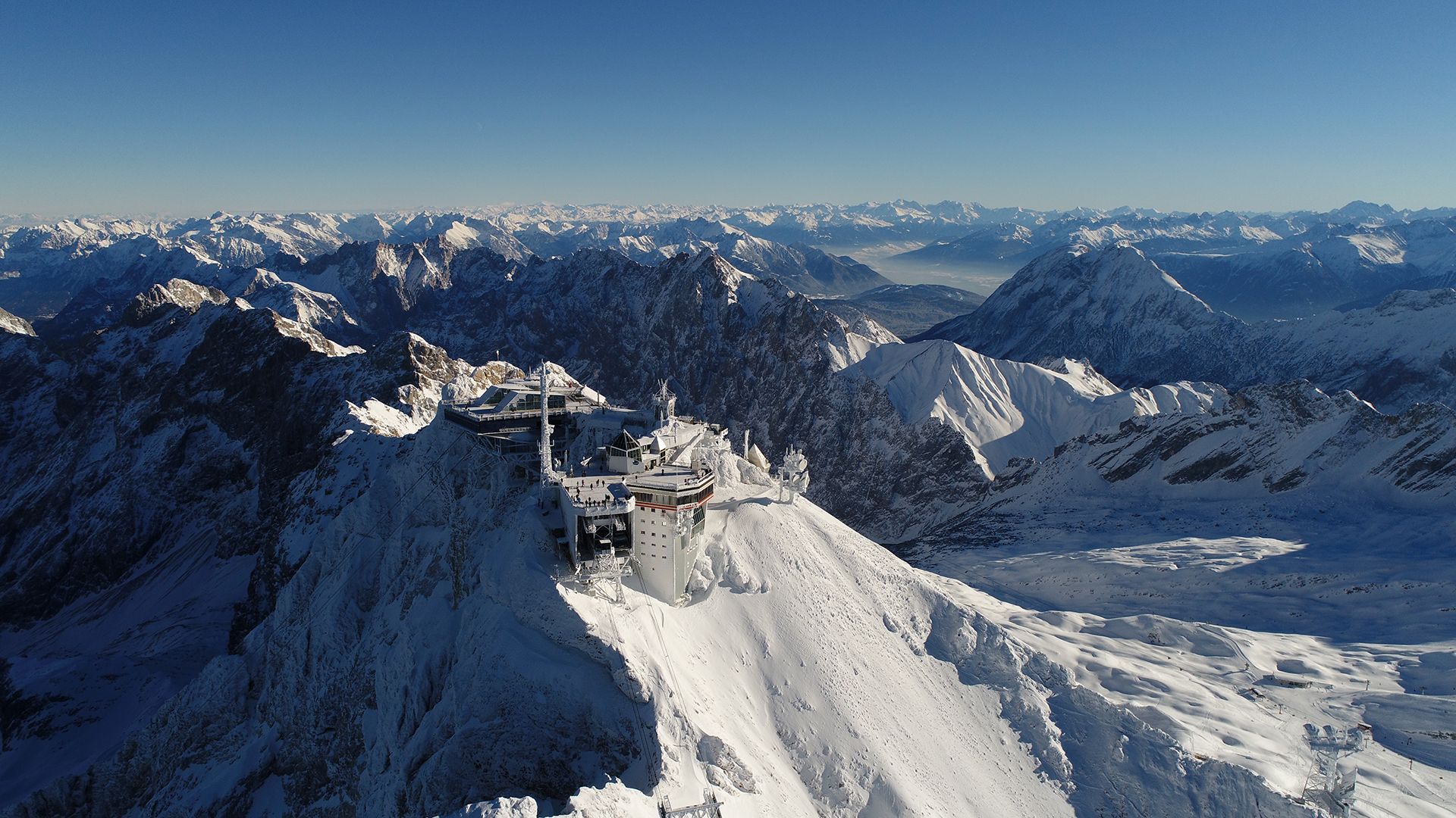 1920x1080 Zugspitze Wallpaper