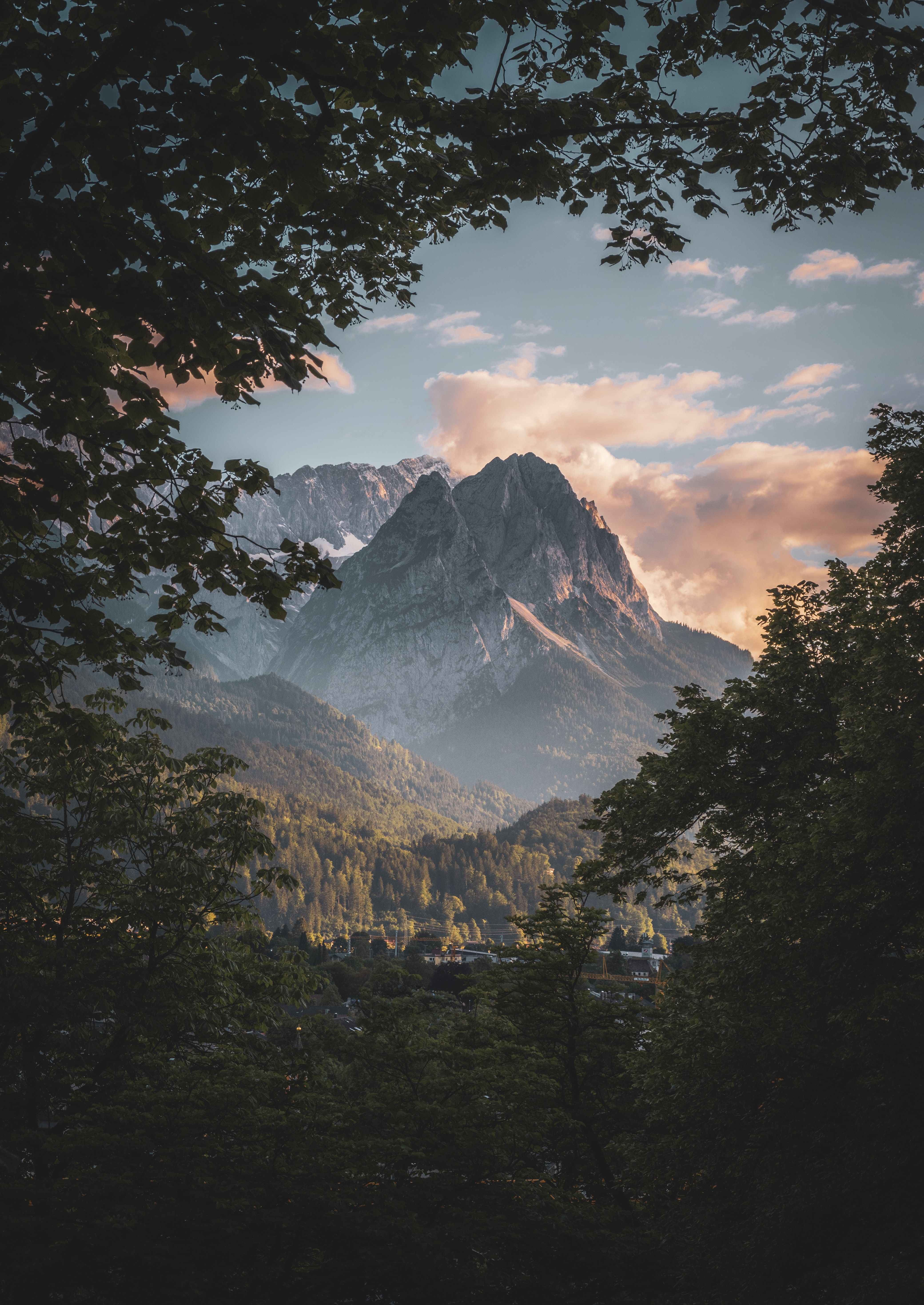 4160x5874 Mountain at Zugspitze During Sunset · Free